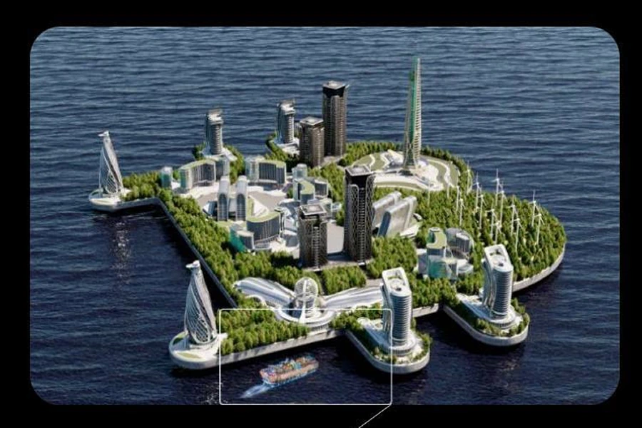 Российские предприниматели планируют создать искусственный остров «Крипто Русский Мир» в Тихом океане.