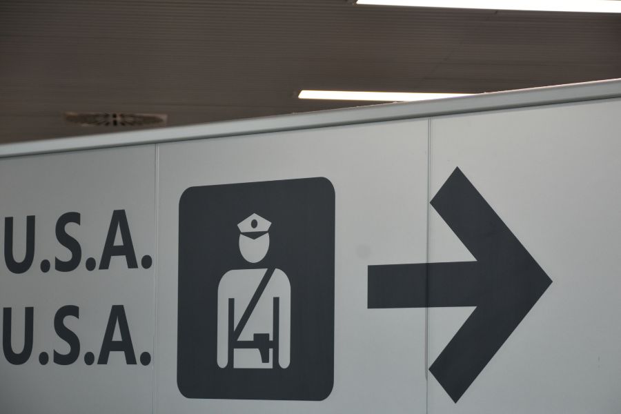 Паспортный контроль США