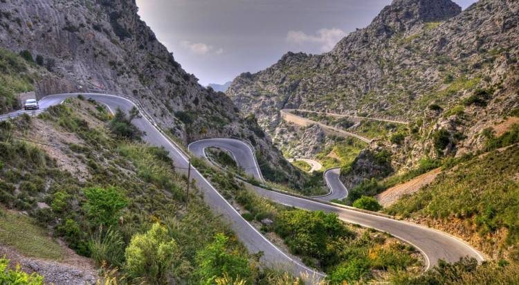 Дорога в Испании: Sa Calobra — приключение на Майорке для самых смелых