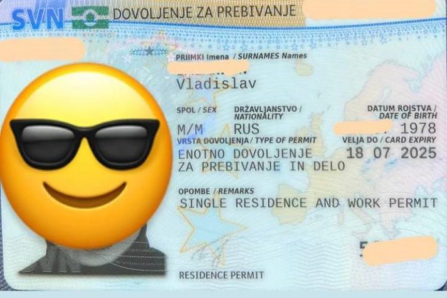 Клиент Владислав получил ВНЖ Словении. 359-й кейс!