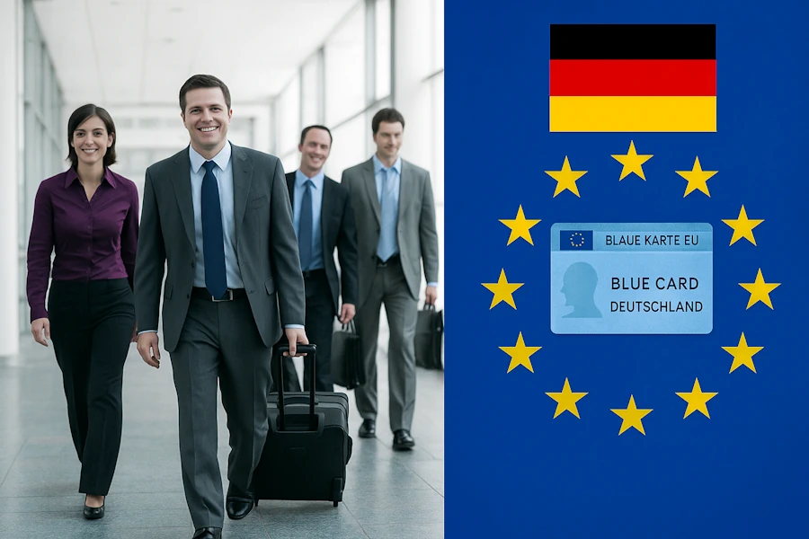 Работа в Германии: как устроится на работу в Германии и получить Blue Card