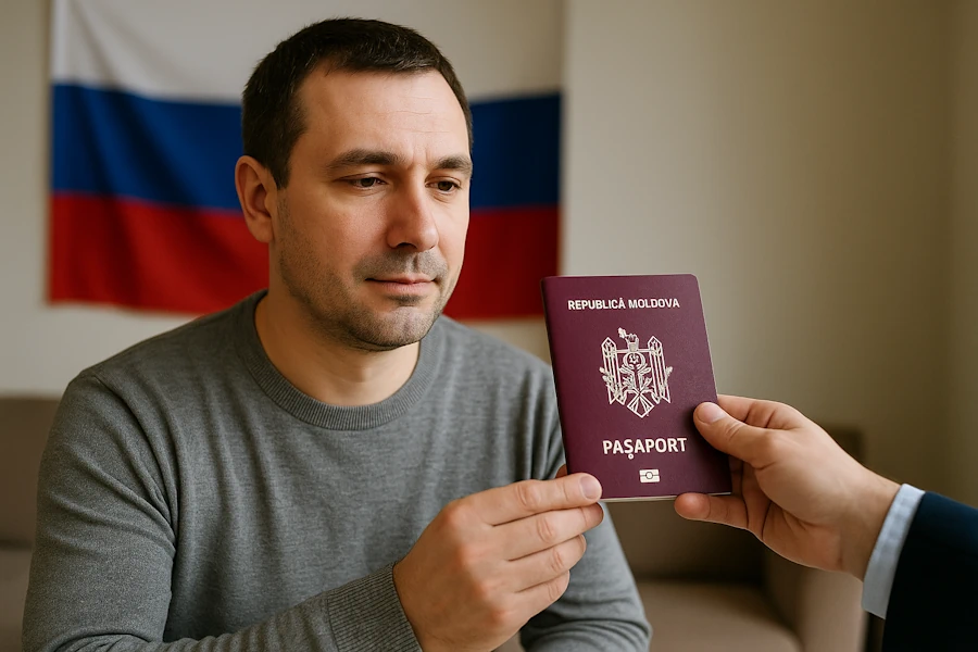 На каком основании можно получить паспорт Молдовы?