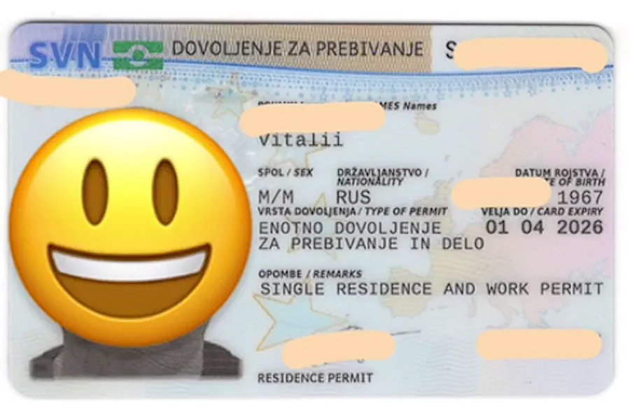 Кейс оформления ВНЖ Словении по Blue Card через трудоустройство