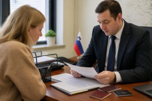 Подача документов на ВНЖ Словении через управление по делам иностранцев